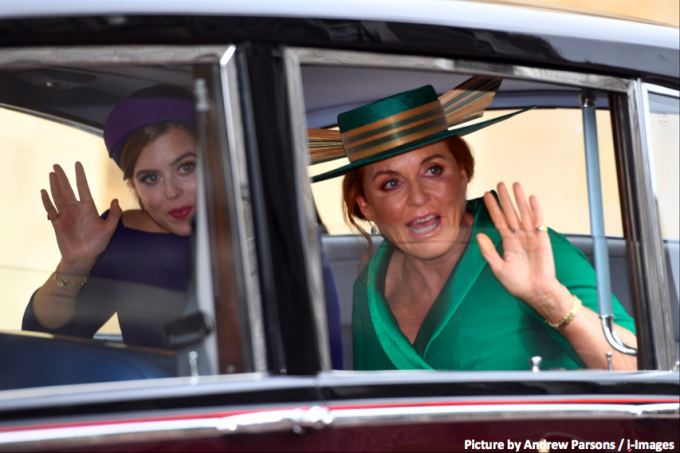 The Duchess of York delights at Royal Ascot but denied access to the Royal Box