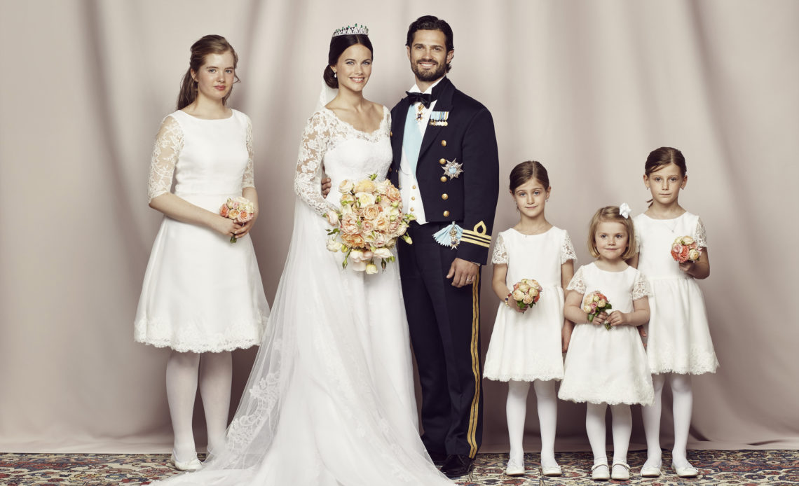 Princess Sofia on her wedding day when she changed royal rules