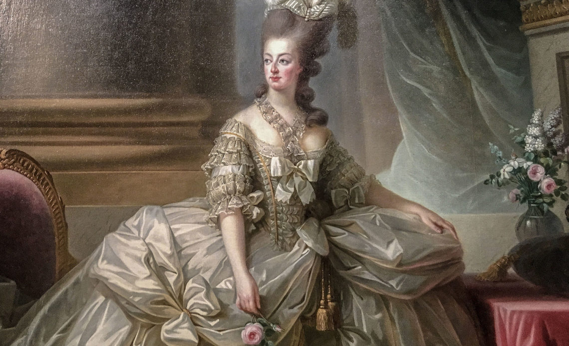 Portrait of the queen Marie Antoinette - Marie Elisabeth-Louise