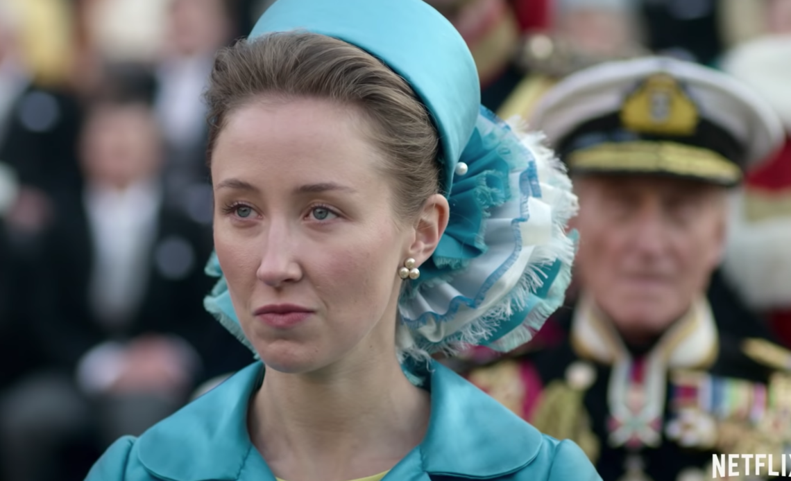 The Crown actress gives glimpse into the realities of looking regal ...