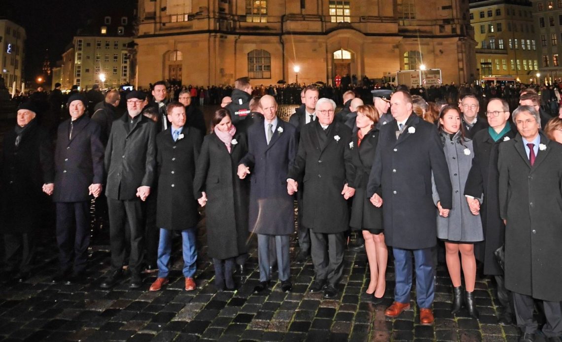The Duke of Kent in Dresden