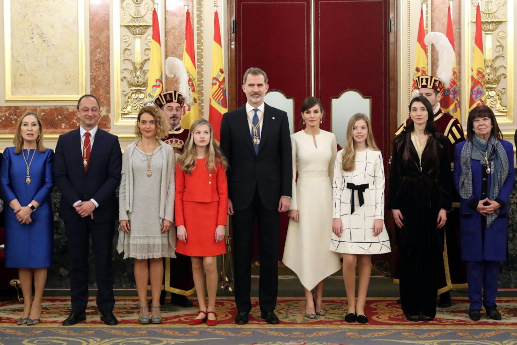 Spanish Royal Family attends opening of parliament Royal Central