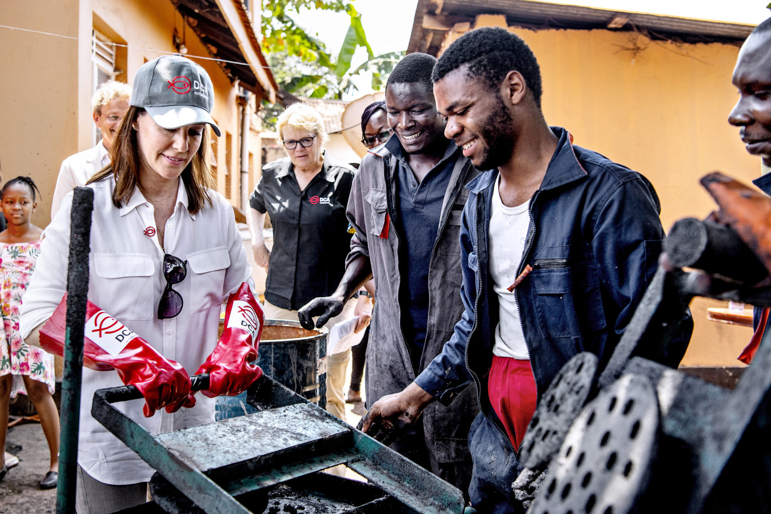 Princess Marie visits Uganda as Patron of DanChurchAid Royal Central