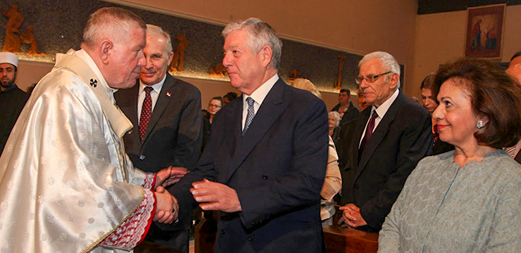 Crown Prince Alexander hosts lunch for Serbia's Patriarch and Bishops – Royal Central - Vimarsana News