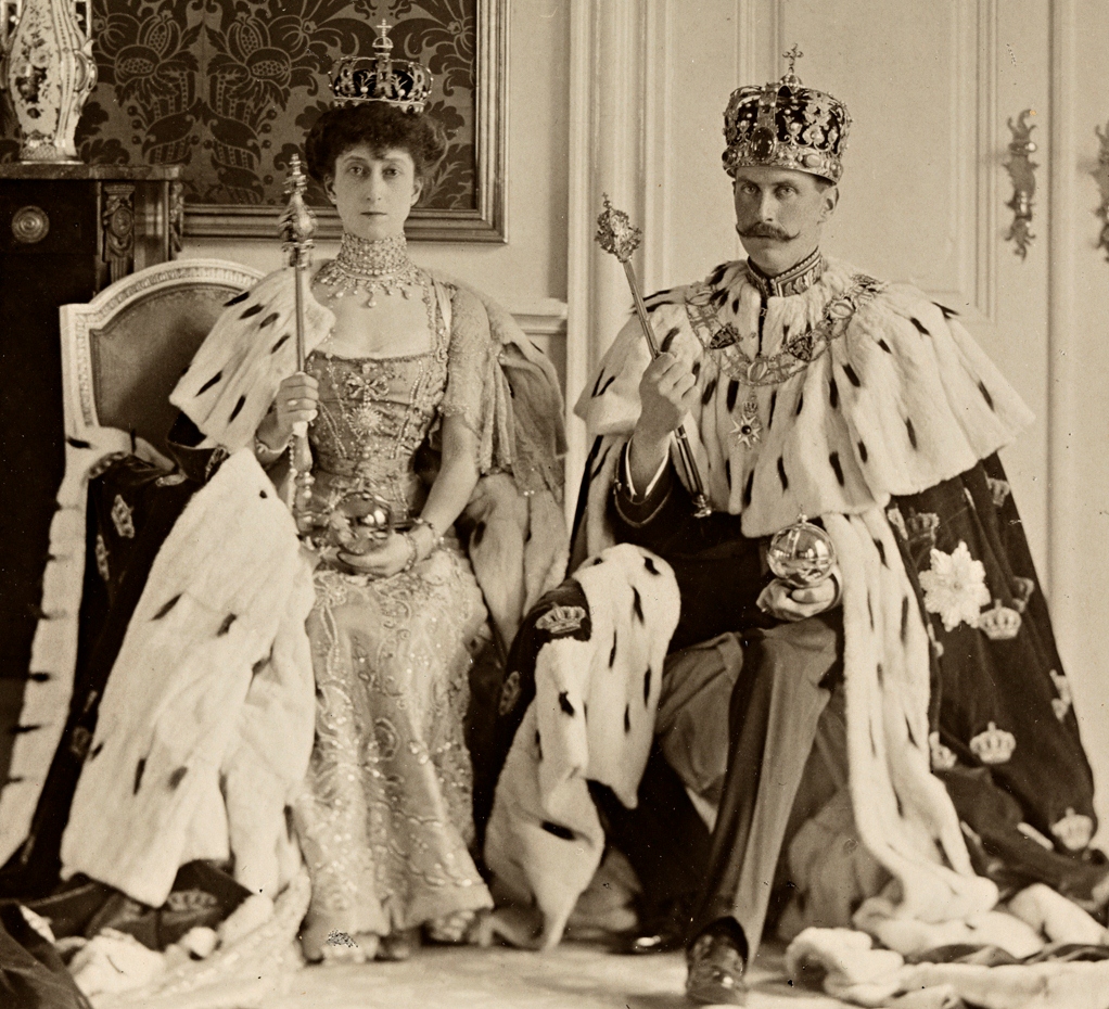 King Haakon VII and Queen Maud of Norway