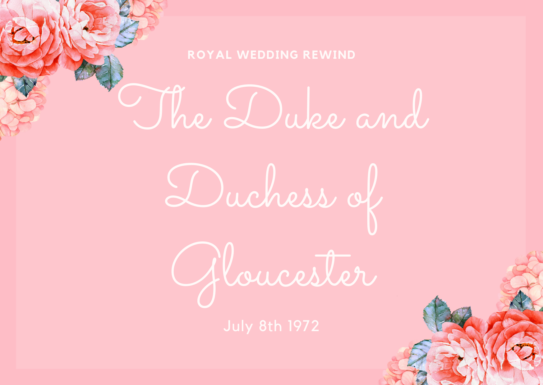 Royal Central — Royal Wedding Rewind The Duke And Duchess Of