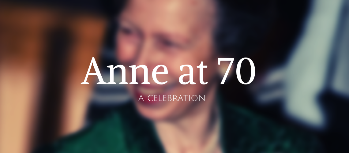 Princess Anne Birthday Banner
