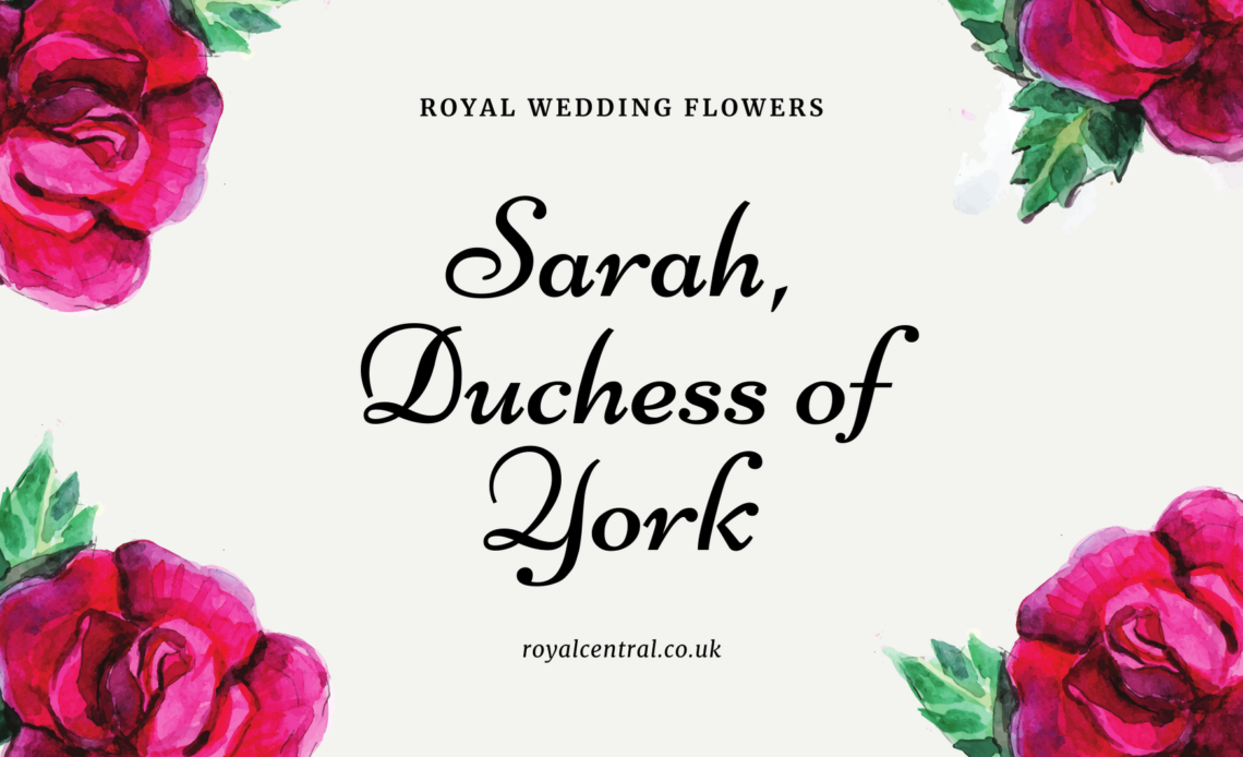 Sarah, Duchess of York Flowers Banner