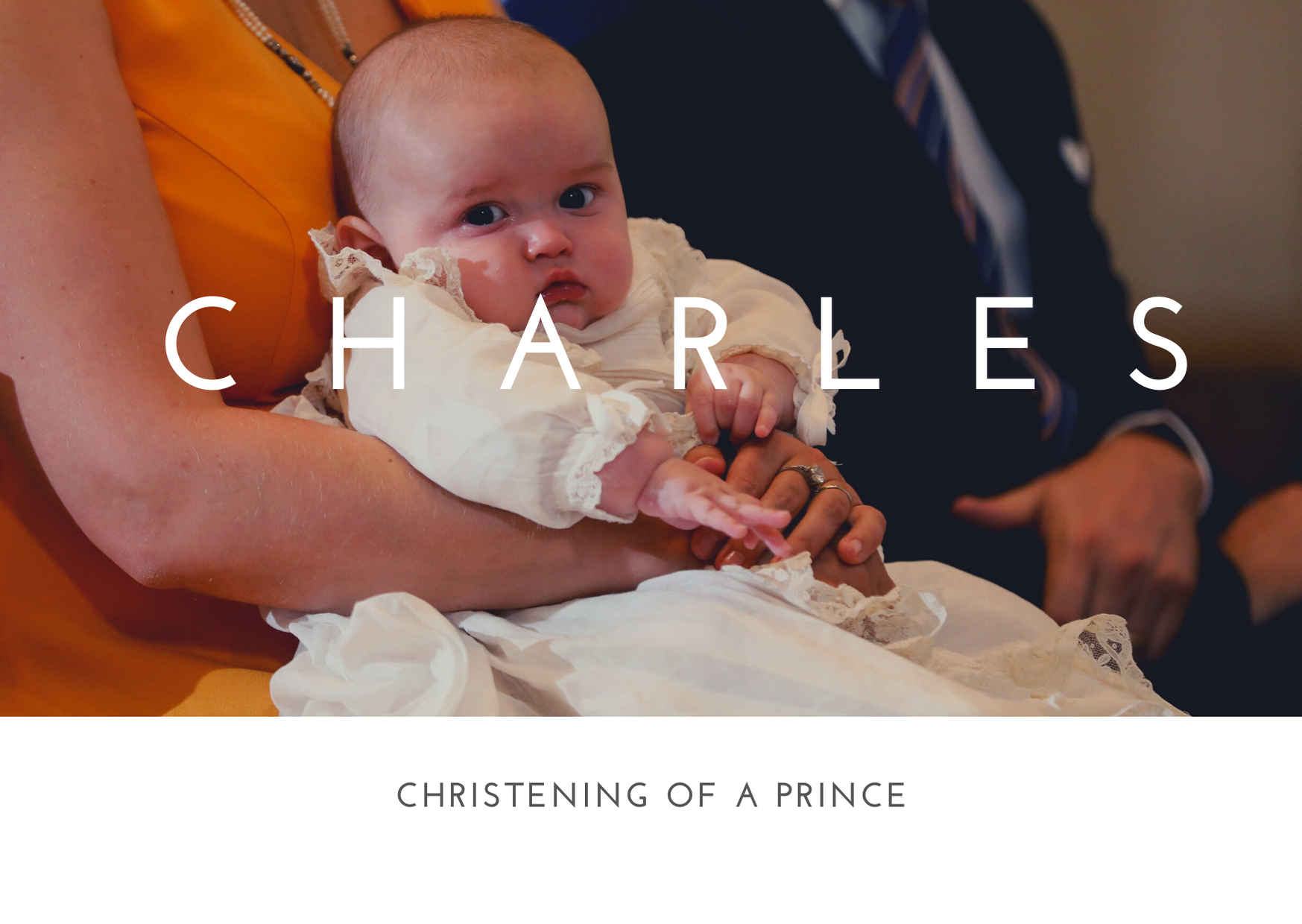 Photos Prince Charles is baptised into the Roman Catholic Church(02)