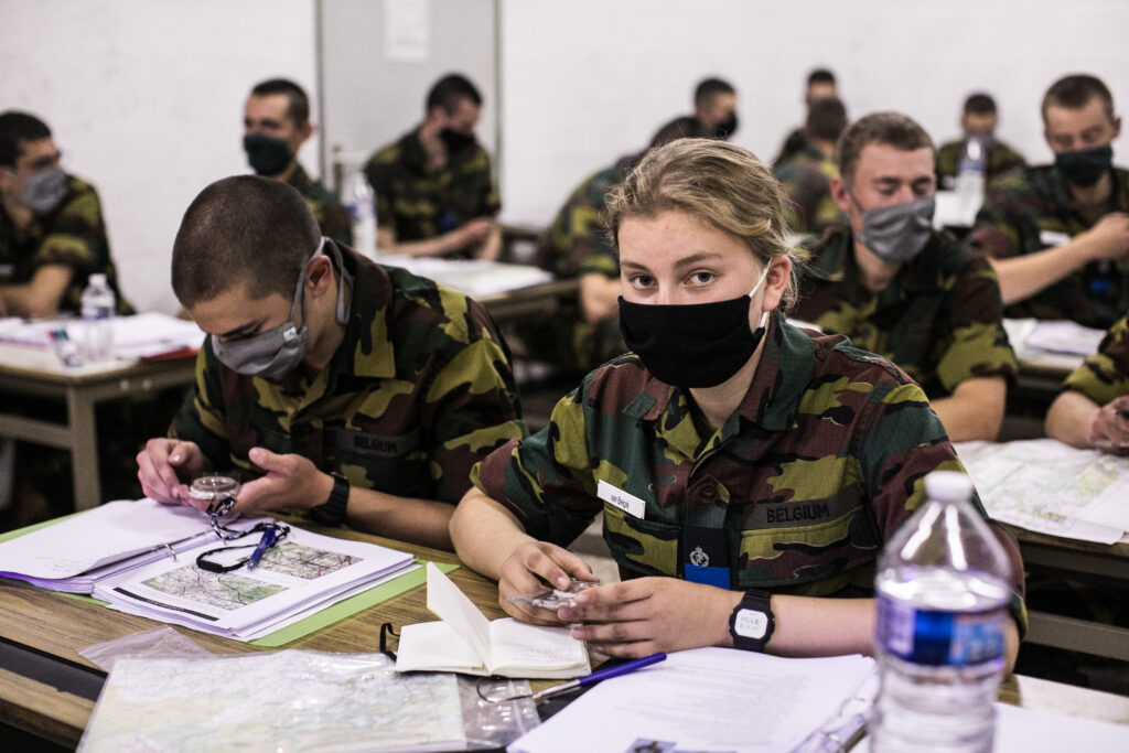 In photos: Belgium's Princess Elisabeth in military training