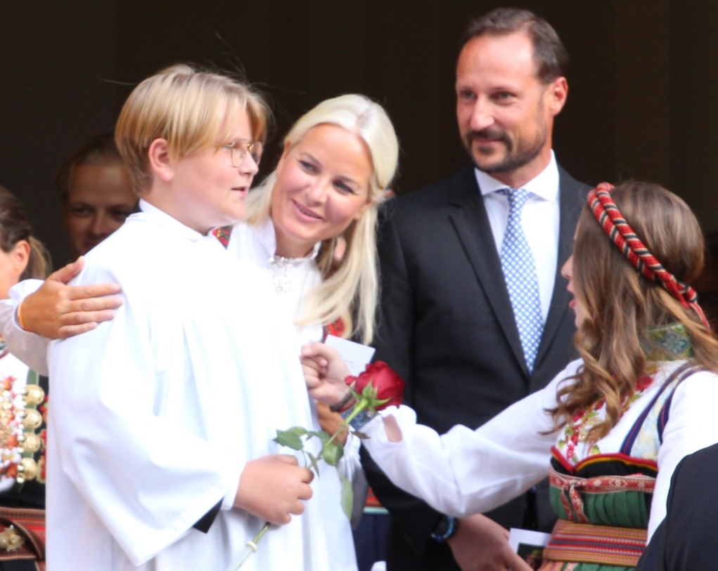 Prins Sverre, Mette-Marit, Ingrid, Haakon