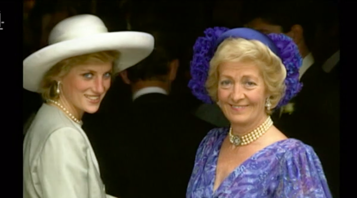 Diana, Princess of Wales and Frances Shand Kydd