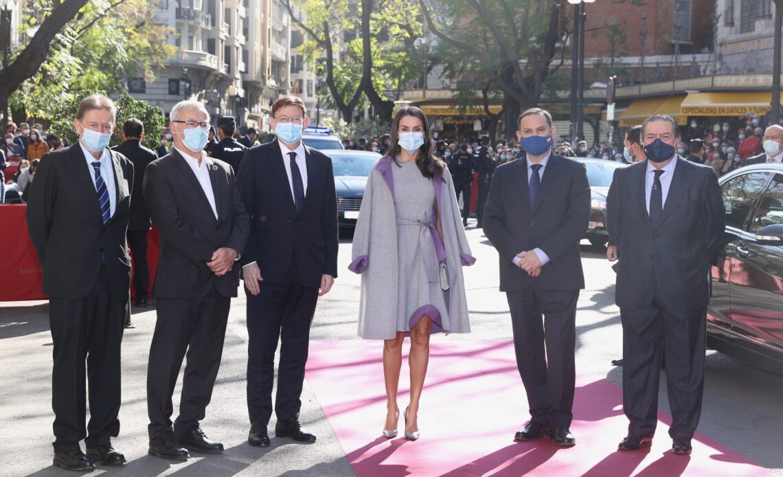 Queen Letizia of Spain in Valencia