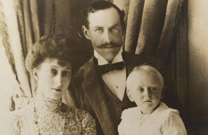King Haakon, Queen Maud and Prince Olav of Norway