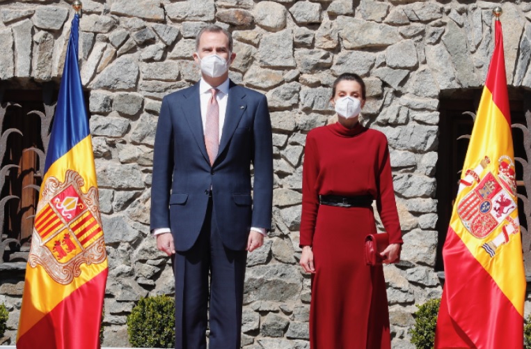King Felipe and Queen Letizia visit Andorra