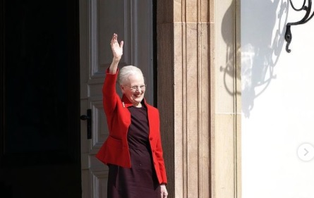 Queen Margrethe of Denmark on her 81st birthday