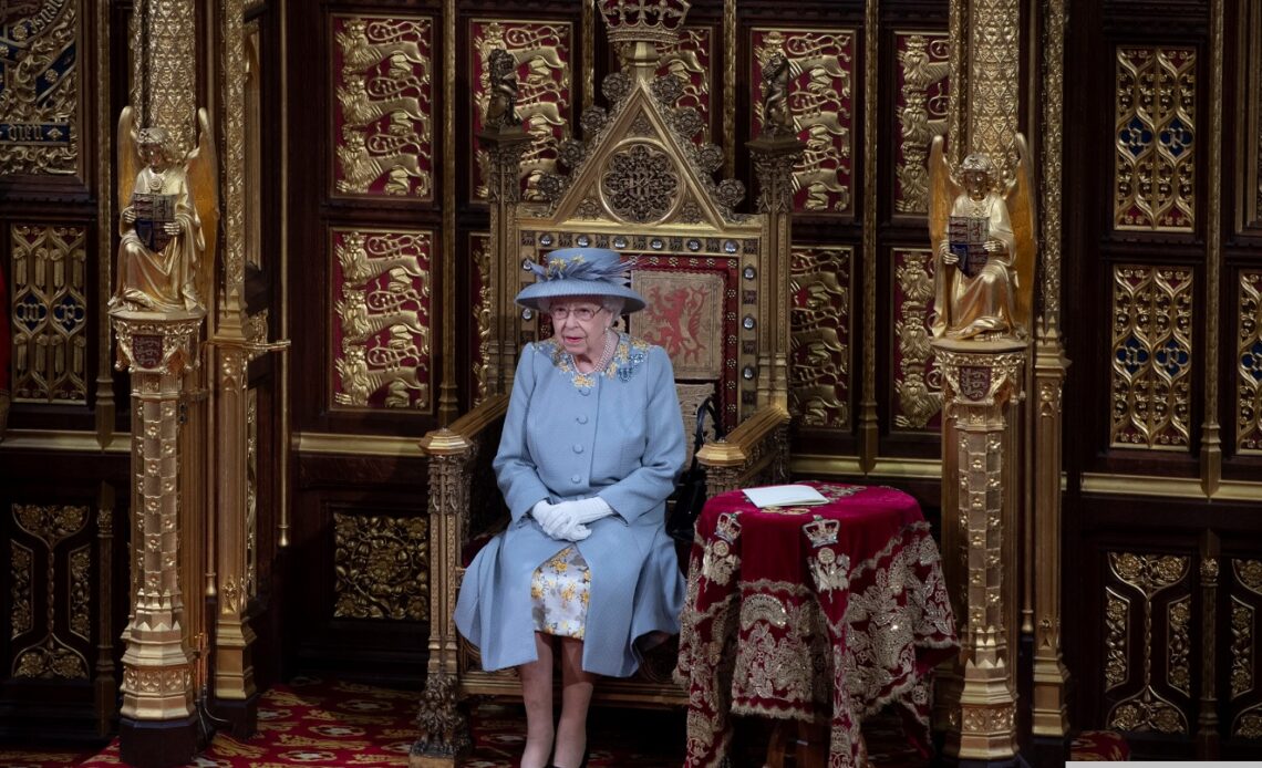The Queen in the House of Lords
