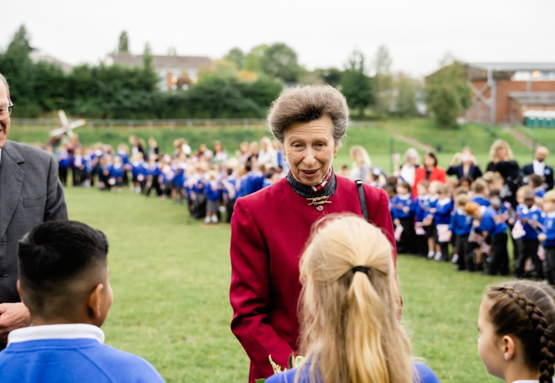 The Princess Royal plants more trees for the Jubilee Royal Central
