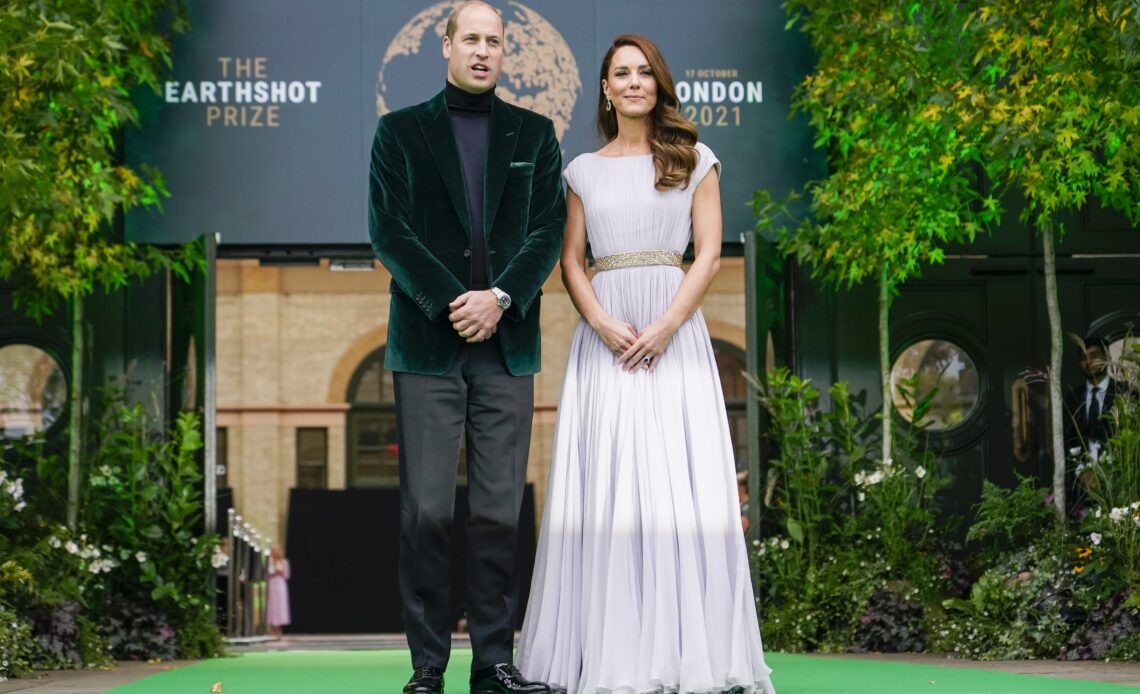 The Duke and Duchess of Cambridge at the 2021 Earthshot Awards