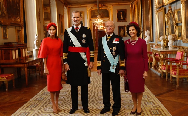 The King and Queen of Spain on a State Visit to Sweden