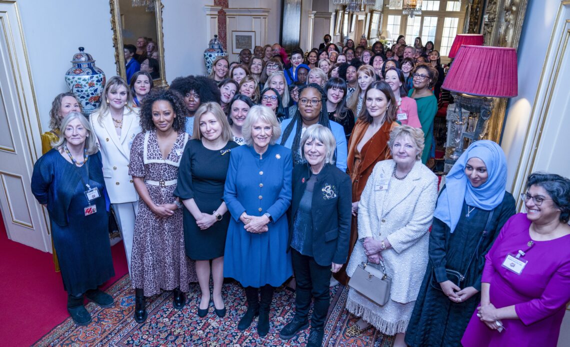 Camilla at Women's Day reception