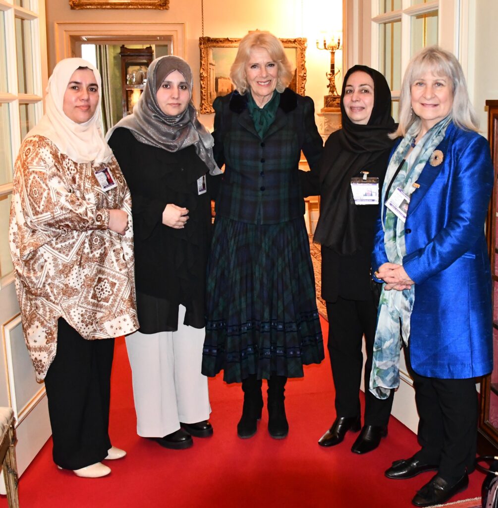 Camilla with Afghan judges