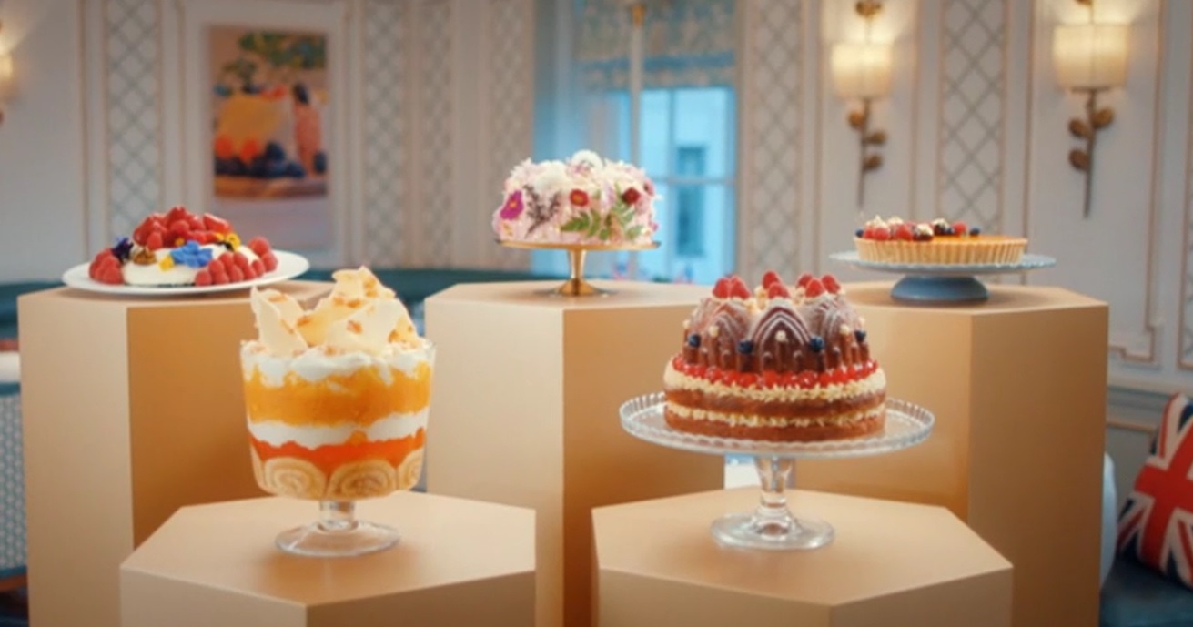 The Platinum Pudding is....a trifle fit for The Queen Royal Central