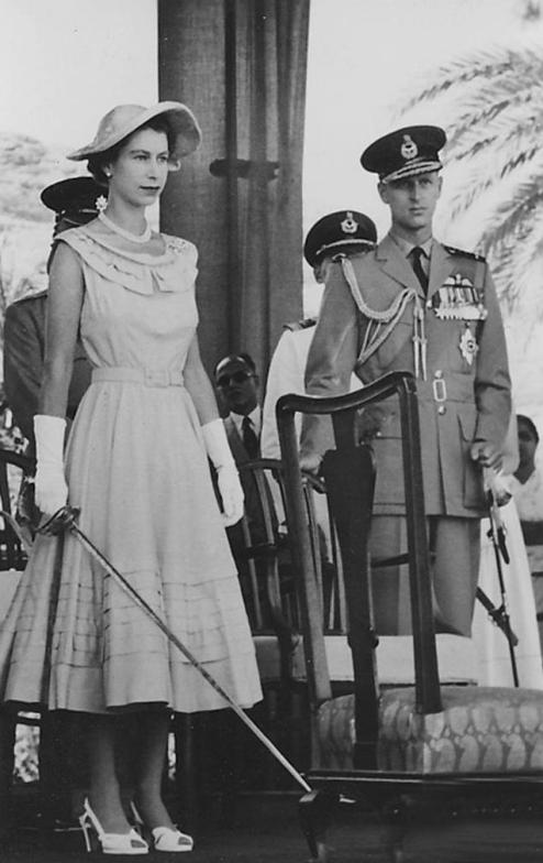 queen's visit to bermuda 1953