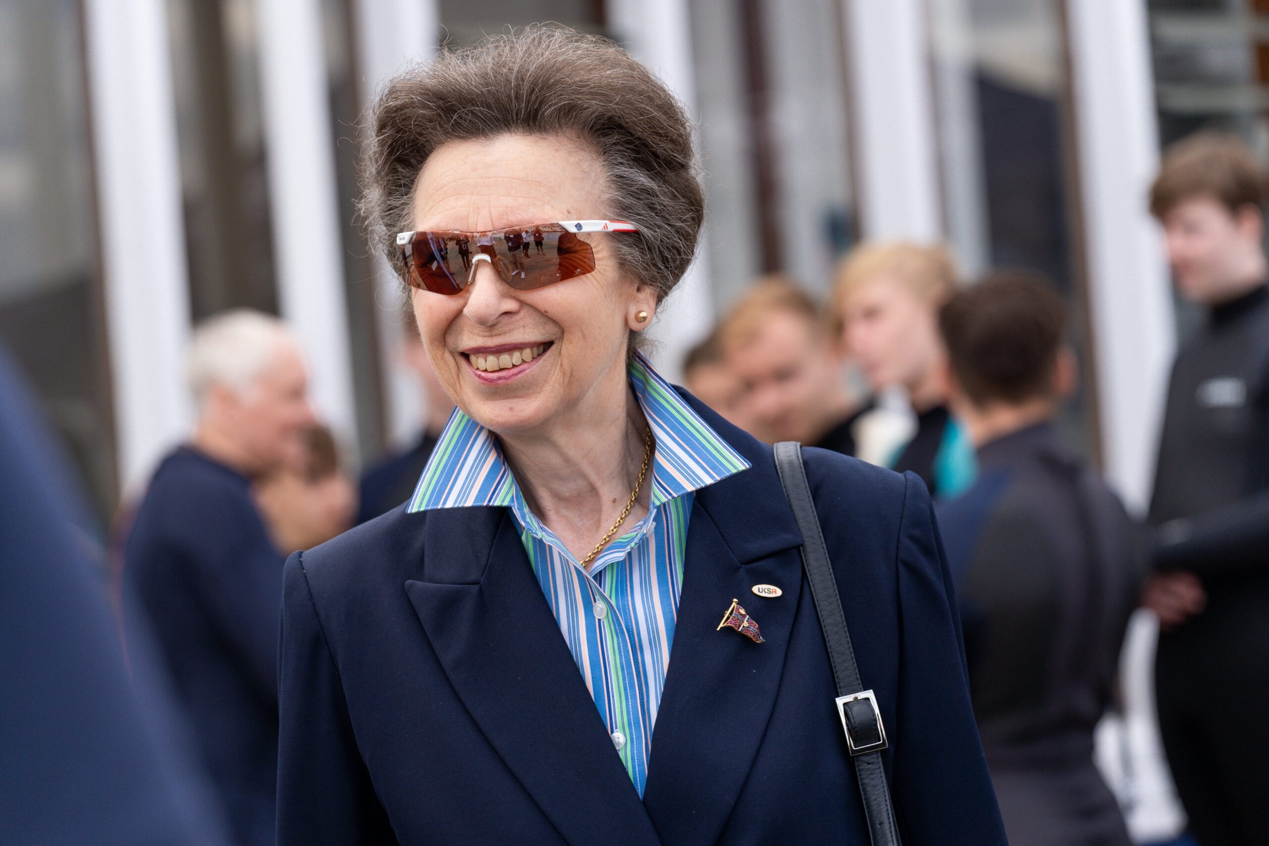 Princess Anne hits the Corrie cobbles for a very serious reason – Royal Central