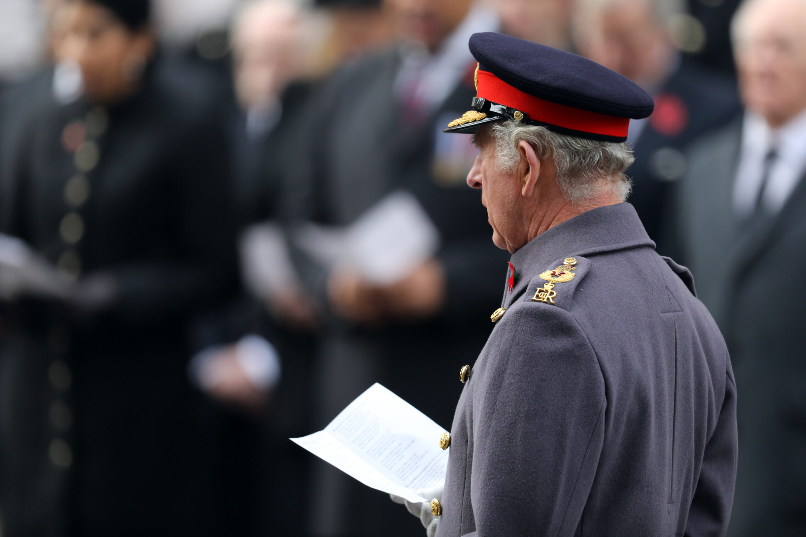Why King Charles III wore Queen Elizabeth II's cypher at the Cenotaph
