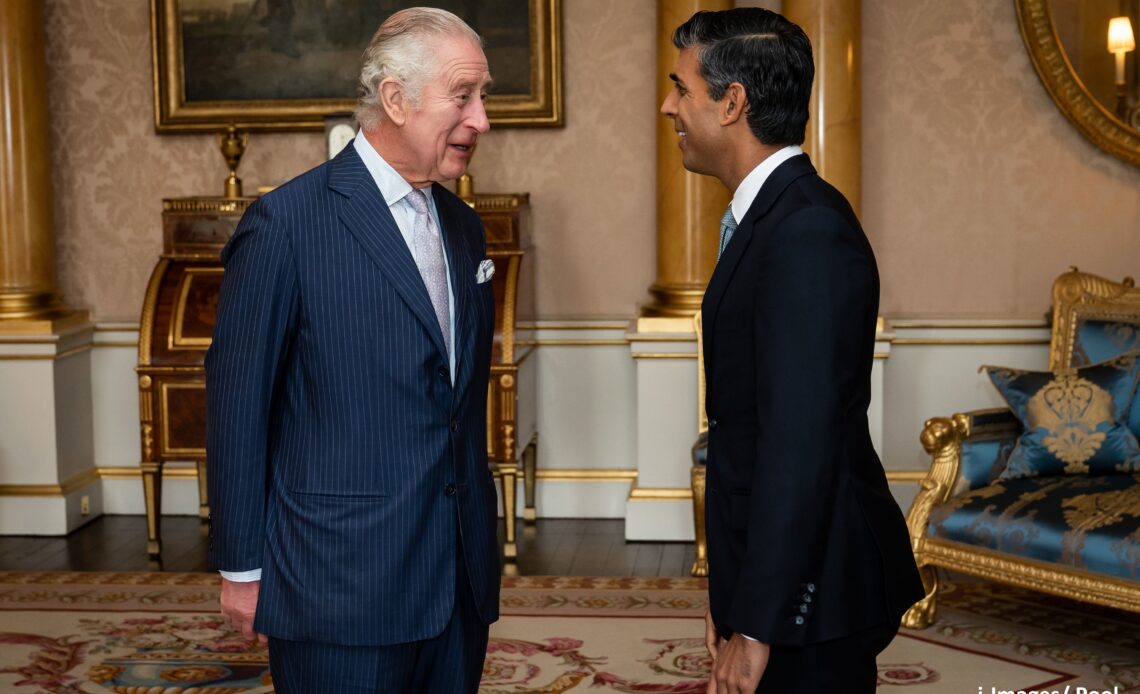 King Charles III with UK Prime Minister, Rishi Sunak