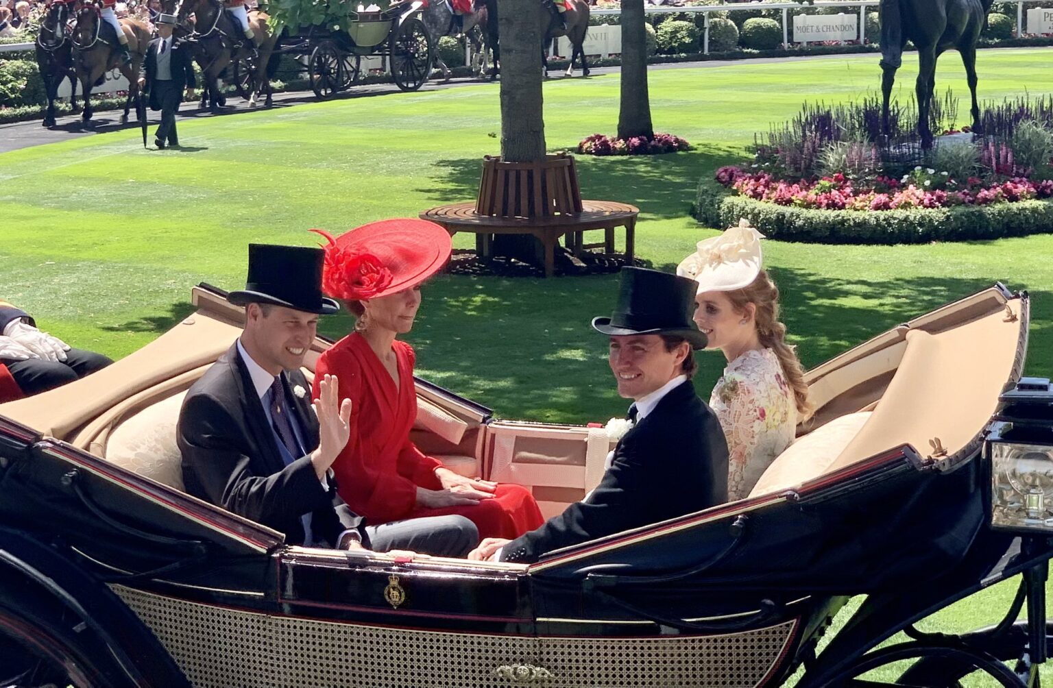 Red Ruffle Ascot The Princess of Wales has already set the pace for a Royal Ascot change