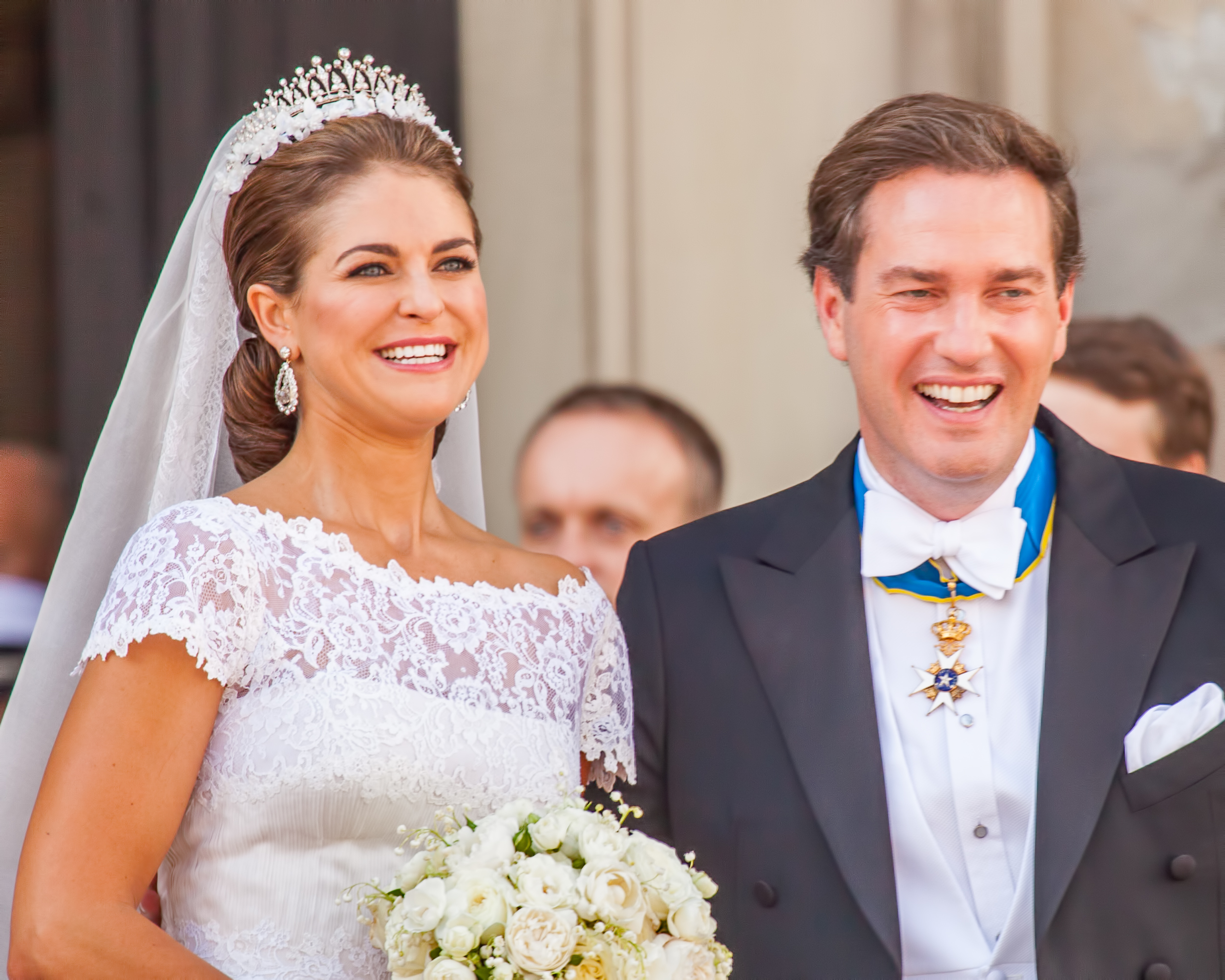 The royals who brought romance to an historic evening with their wedding tiaras - Vimarsana News
