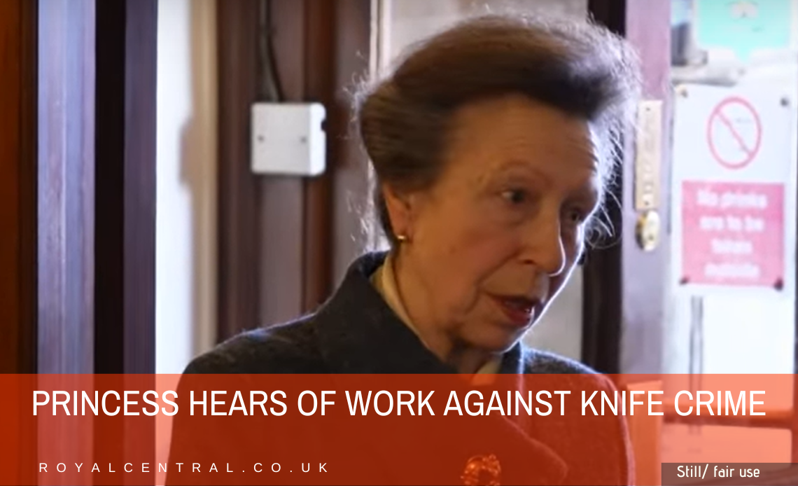 Princess Royal speaks on anti knife initiative - Vimarsana News