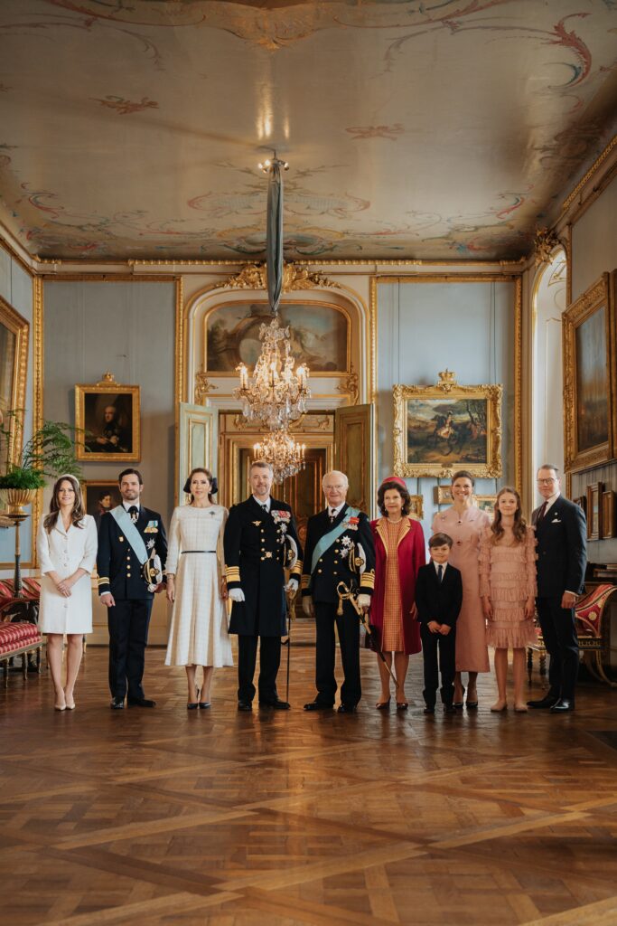 The Swedish Royal Family welcome the King and Queen of Denmark to Stockholm for the first State Visit of the reign of Frederik X