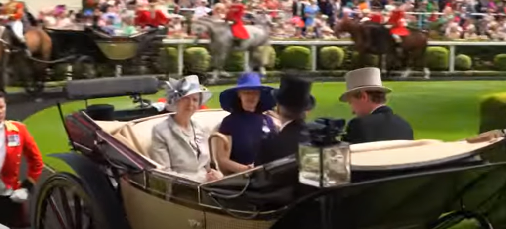 Queen Elizabeth’s beloved niece in the royal procession at Ascot