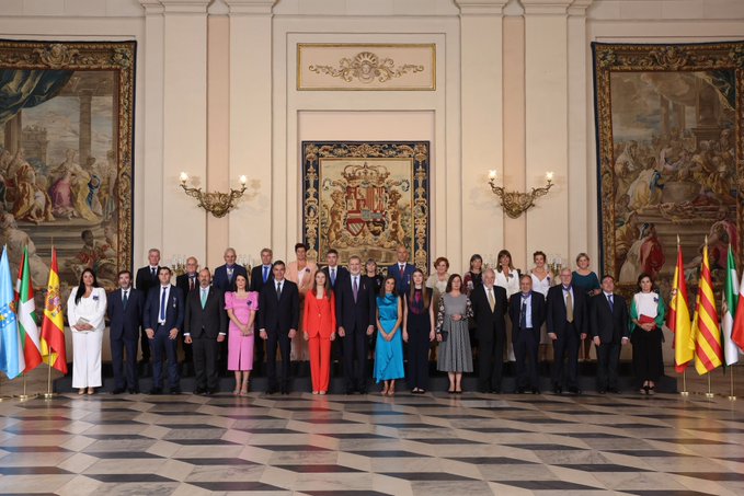 King Felipe marks anniversary of accession with rewards for outstanding citizens and heartfelt tribute to Queen Letizia