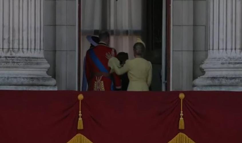 Sophie’s sweet gesture as Trooping the Colour ended shows how united the Royal Family remain