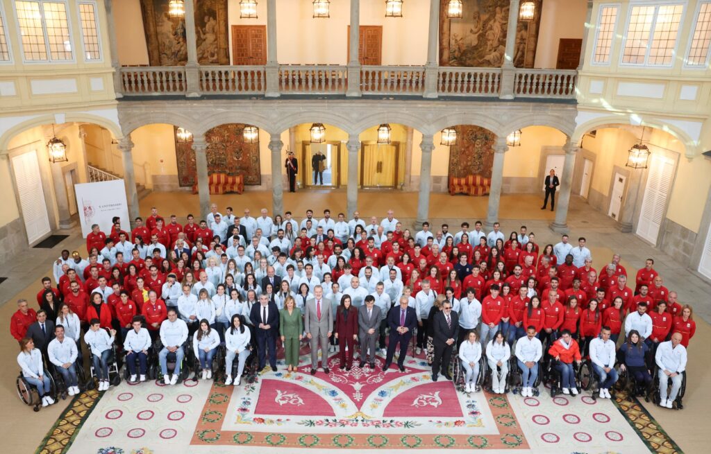 Olympic celebrations for King Felipe and Queen Letizia