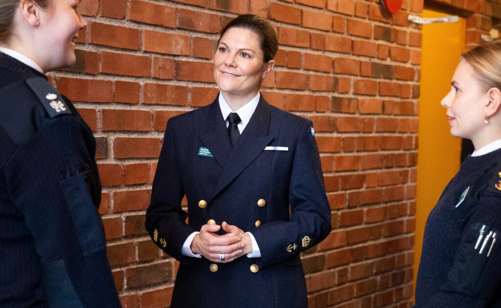 Crown Princess Victoria Officer Training
