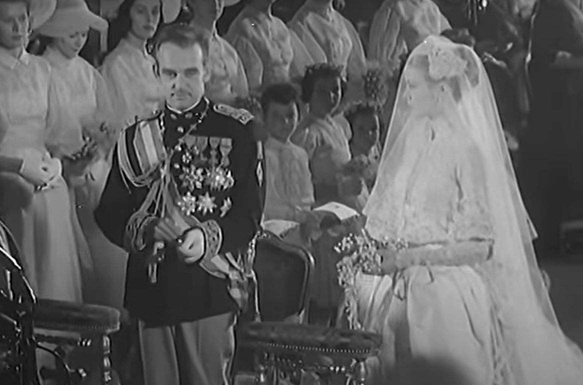 Princess Grace of Monaco's two wedding dresses