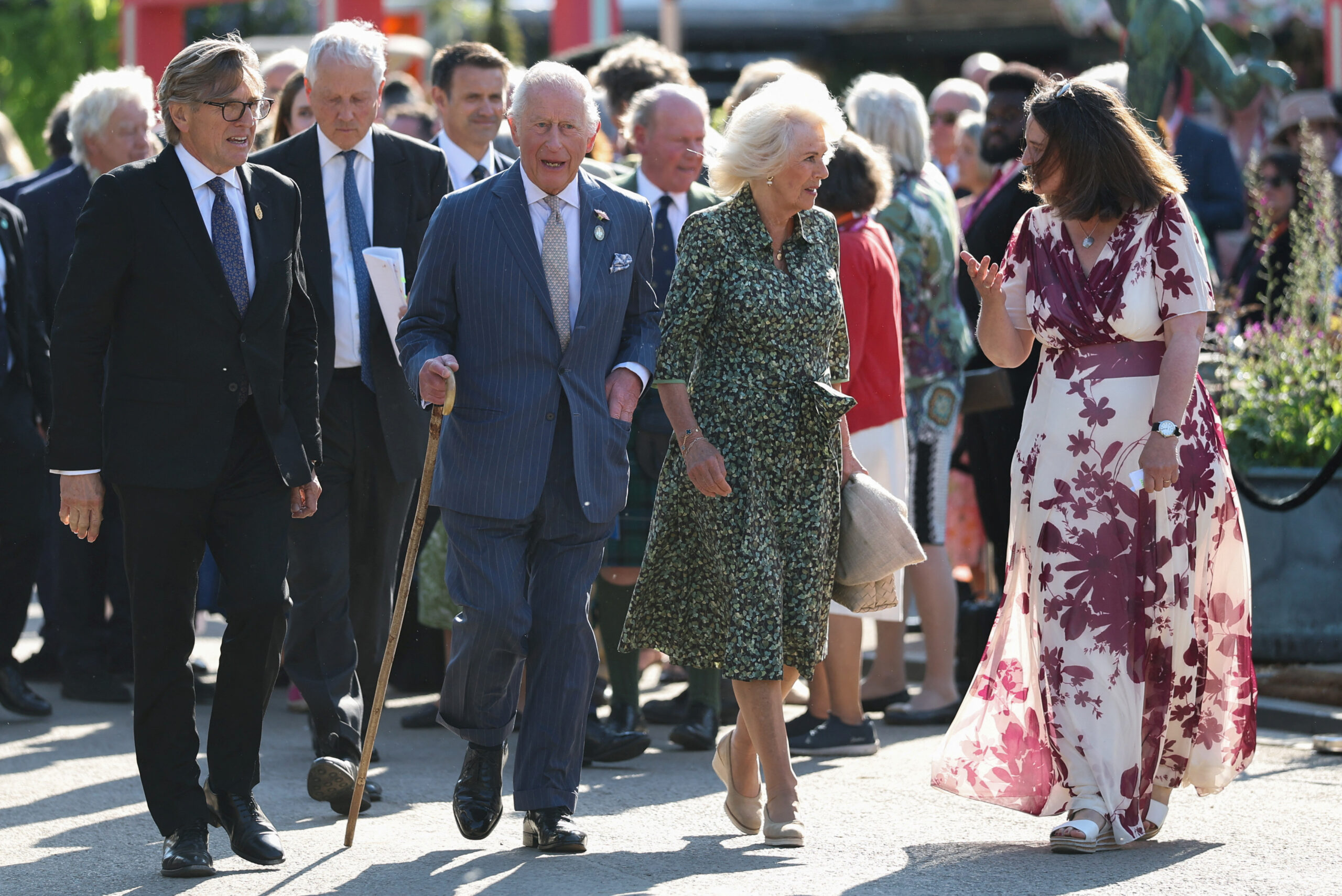 Summer must be on its way as King Charles and Queen Camilla keep a traditional date night