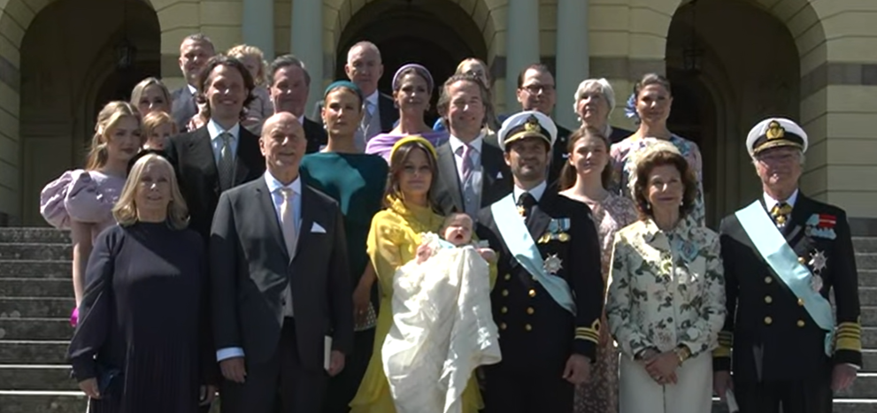 The christening of Princecss Ines