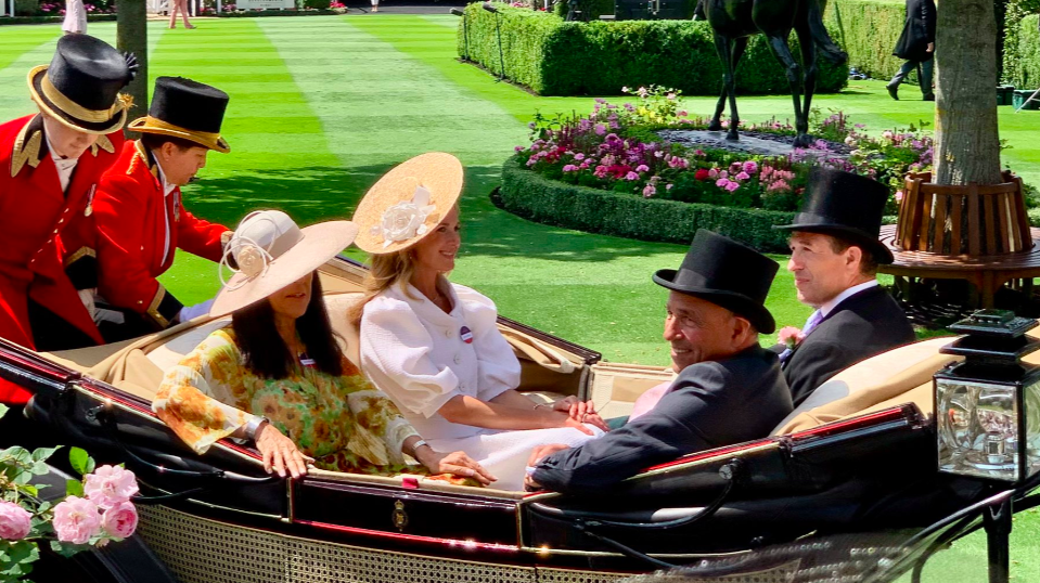 Peter Phillips and Harriet Sperling put another public seal on their royal romance by appearing together at Royal Ascot.