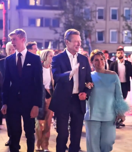 Grand Duke Henri and Grand Duchess Maria Teresa of Luxembourg enjoy jubilee celebrations