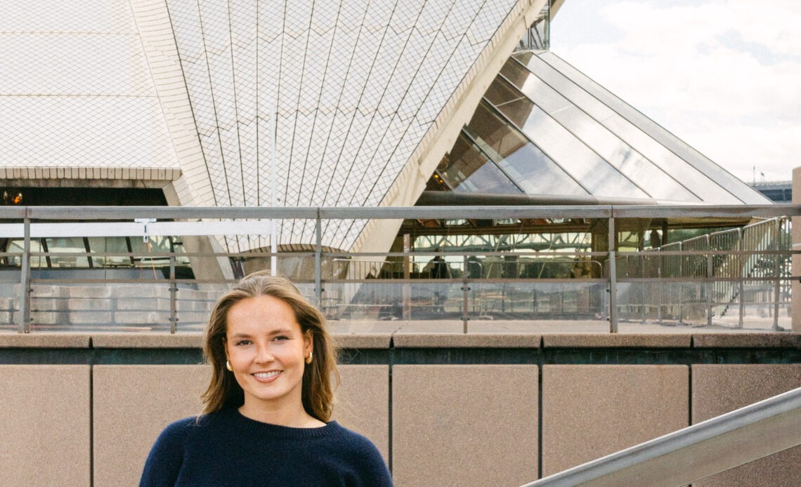 Princess Ingrid Alexandra of Norway at the Sydney Harbour Bridge