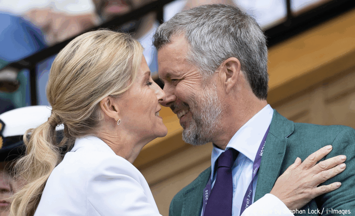 King Of Denmark Duchess of Edinburgh Wimbledon