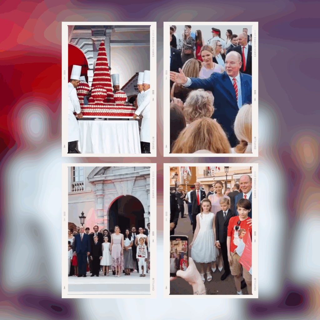 Prince Albert and Princess Charlene lead celebrations for the 20th anniversary of his reign in Monaco