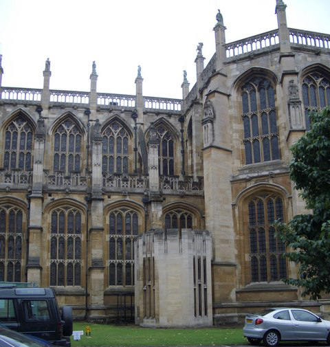 The King George VI Memorial Chapel, which houses the tomb of Queen Elizabeth II