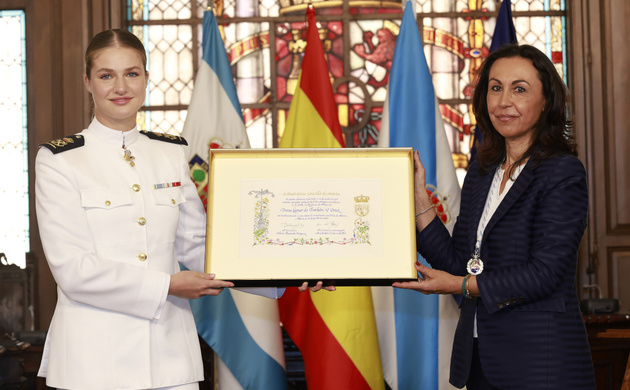Princess Leonor becomes Adopted Daughter of Marin